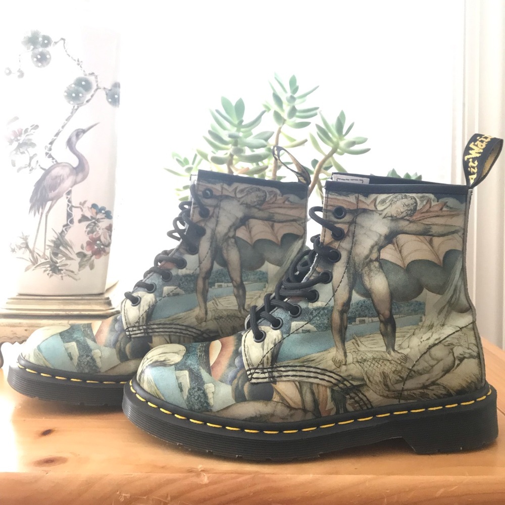 RARE Museum Collection William Blake Dr Martens - Picture 3 of 7